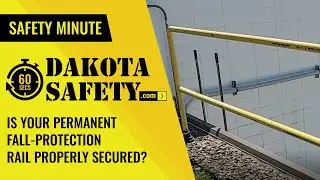 Is Your Permanant Fall-Protection Rail Properly Secured?