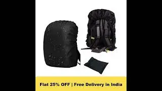 100% Waterproof Bag Cover | Waterproof Rain cover for Backpack Bags