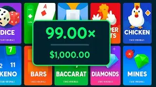 I tried 3 different strategies on Stake Originals and here's what happened...