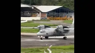 Despegue Antonov An-32 con Humo Negro