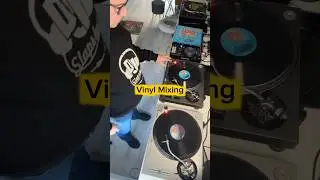 Vinyl Mixing 🔊 #dj #housemusic #beatmatching #technics1210mk2 #vinylcollection