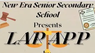 LAP APP by nitya vyas and priyanshi dhruve of new Era Senior Secondary school