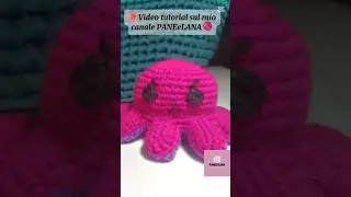 🐙REVERSIBLE OCTOPUS CROCHET AMIGURUMI🧶Polpo reversibile a uncinetto tutorial Facile veloce#crochet