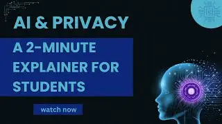 🔒 AI & Privacy: What Students Should Know | 2-Minute Digital Safety Video