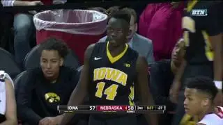 Peter Jok 34pts vs Nebraska