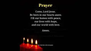 ADVENT Season REFLECTION and PRAYER December 24 #advent #advent2025 #oantiphons