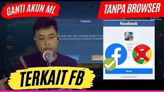 GAGAL GANTI AKUN ML TERKAIT FB || cara ganti akun ml menggunakan fb yang tidak bisa diganti 2023