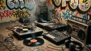 Breaking Dance Battle Beat - Raw Canvas