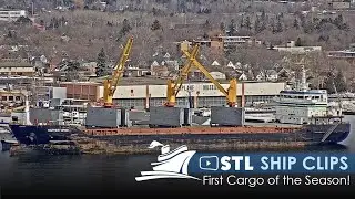 Harvest Spirit Hauls the First Cargo of the Season! StreamTime LIVE Ship Clips