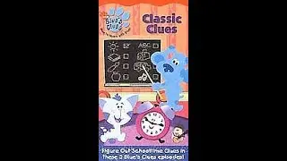 Opening to Blue's Clues: Classic Clues 2004 VHS (Promotional Copy)