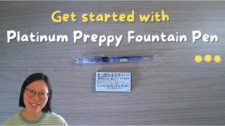 Platinum Preppy - A good starter fountain pen for urban sketching