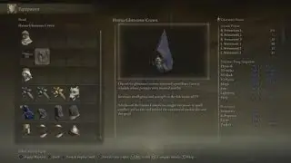 ELDEN RING Haima Glintstone Crown & Royal Battlemage Robe + Armor Equipment Set ( Atlus Plateau )