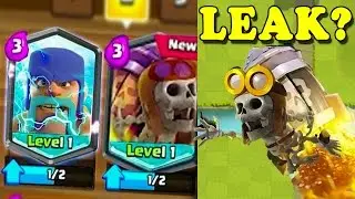 OMG! IS THIS REAL LEAK? Clash Royale NEW 2017 UPDATE 