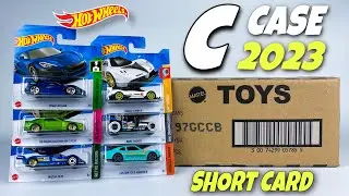 UNBOXING Hot Wheels 2023 Short Card - C case with double RTH!