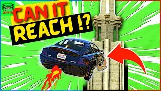 CAR JUMP CRASH (MEME EDITION) | CAR VS OBSTACLE COURSE (GTA 5) | Crazy Car