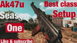 Ak47u best class setup & gameplay(call of duty Cold War)