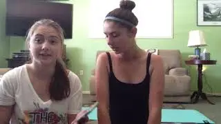 The Yoga challenge w my best friend P#103