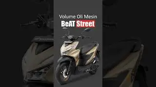 Volume oli BeAT Street Terbaru. Jangan asal isi! #hondabeatstreet #motormatic #shorts  #rpmsuper