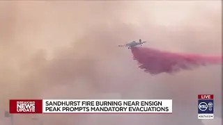 Sandhurst Fire at Ensign Peak