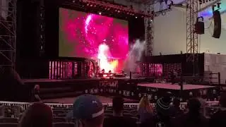 AEW house show Jacksonville Florida Cody&rsquo;s entrance.