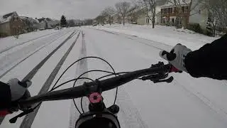 2021 Giant TRANCE X 3 29er First RIDE in SNOW