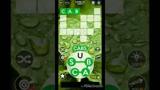 Wordscapes levels 21-25 Walkthrough