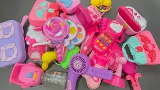 2:18 Minutes Satisfying With Unboxing Hello Kitty barbie Doll Makeup Set  | ASMR