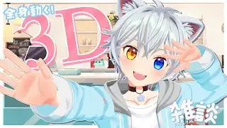 【ぎんじろ3D】VRの世界から！全身動く！３D雑談！【Vtuber】