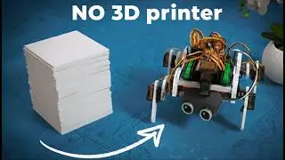 Build Your Own DIY Robot Dog &mdash; No 3D Printer Needed!