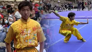 Brandon Lee Changquan USA Adult Wushu Team Trials 2022