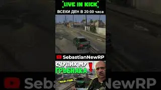 @SebastianNewRP ще ги гони #gta #gtarp #roleplay #gtav #fivem #gaming #kick #streamer