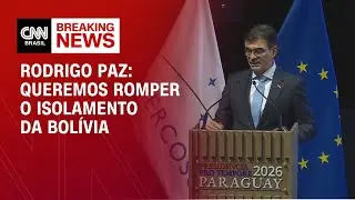 Durante discurso, presidente da Bolívia diz querer romper isolamento do país | AGORA CNN