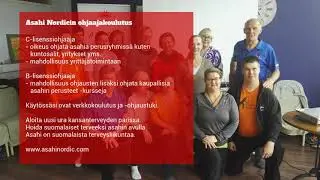 Asahi Nordic kouluttaa ohjaajia