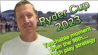Match play strategy from the Ryder Cup #golf #rydercup #golflife #pgatour #strategy