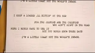Morgan Wallen - I'm A Little Crazy (Lyric Video)