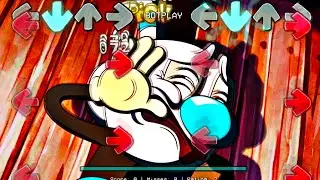 Mugman CAPTURED AND... Friday Night Funkin be like - FNF mod