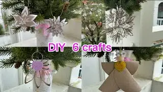 Hello my dear friends 🩷 6 DIY crafts from toilet paper rolls 🧻