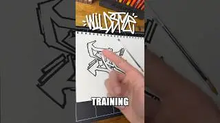 Graffiti Wildstyle Letter R From Start to Finish&hellip; What letter next..? ✍️🔥#graffitiletters #graffiti