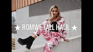 FALL TRY ON HAUL WITH ROMWE