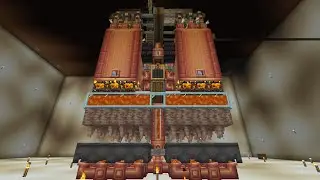 Energie illimit&eacute;e sur Minecraft Create, usine &agrave; vapeur.