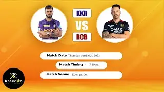 KKR vs RCB Dream11 Prediction, KKR vs RCB Dream11, KOL vs RCB Dream11 Prediction, KOL vs RCB IPL2023