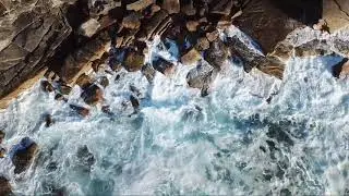 Sea waves sound top view | Its very soothing and relaxing to watching