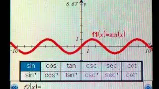 Precalculus - Sine and Cosine Graphing Ti nspire
