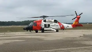 Sikorsky UH-60T Jayhawk • 6022 • US Coast Guard • Arrival - Departure.