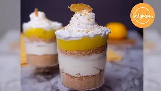 Delicious No Bake Cheesecake Lemon Parfait Recipe | Easy Cheesecake Recipe