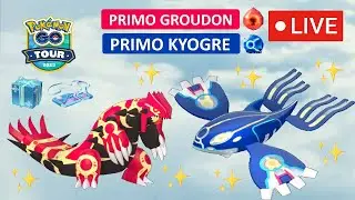 Live RAID HOENN TOUR PRIMAL GROUDON KYOGRE POEKMON GO ✨