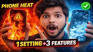 Phone heat problem fix in 1 setting + 3 features 😱 Mobile over heating solution 🥵 