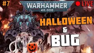 【Warhammer 401K】Halloween & PAINting BUG (Neurotyrant)