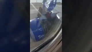 בואינג 737 מביך - שוב: כיסוי המנוע התנתק ממקומו ועורר בהלה