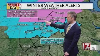 Alert Day: A look at ice accumulation in NC